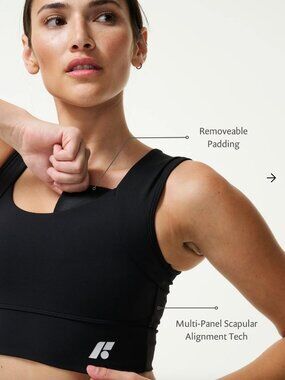 Forme Power+ Bra Brand New Size Small Color Obsidian with tags!